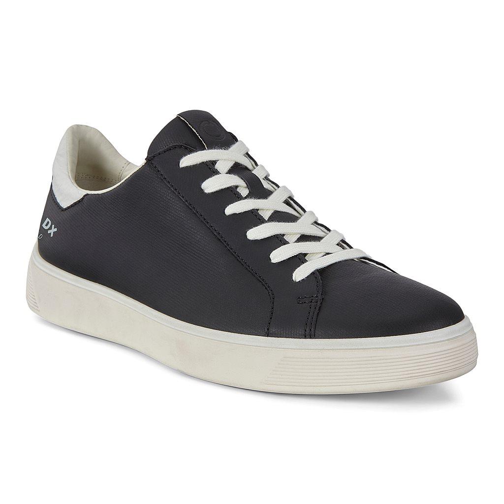 Ecco Street Tray Mens Sneakers In Black Sale - India VSX-246810